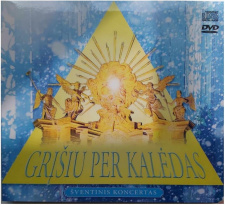 Grįšiu per Kalėdas. Šventinis koncertas CD + DVD 